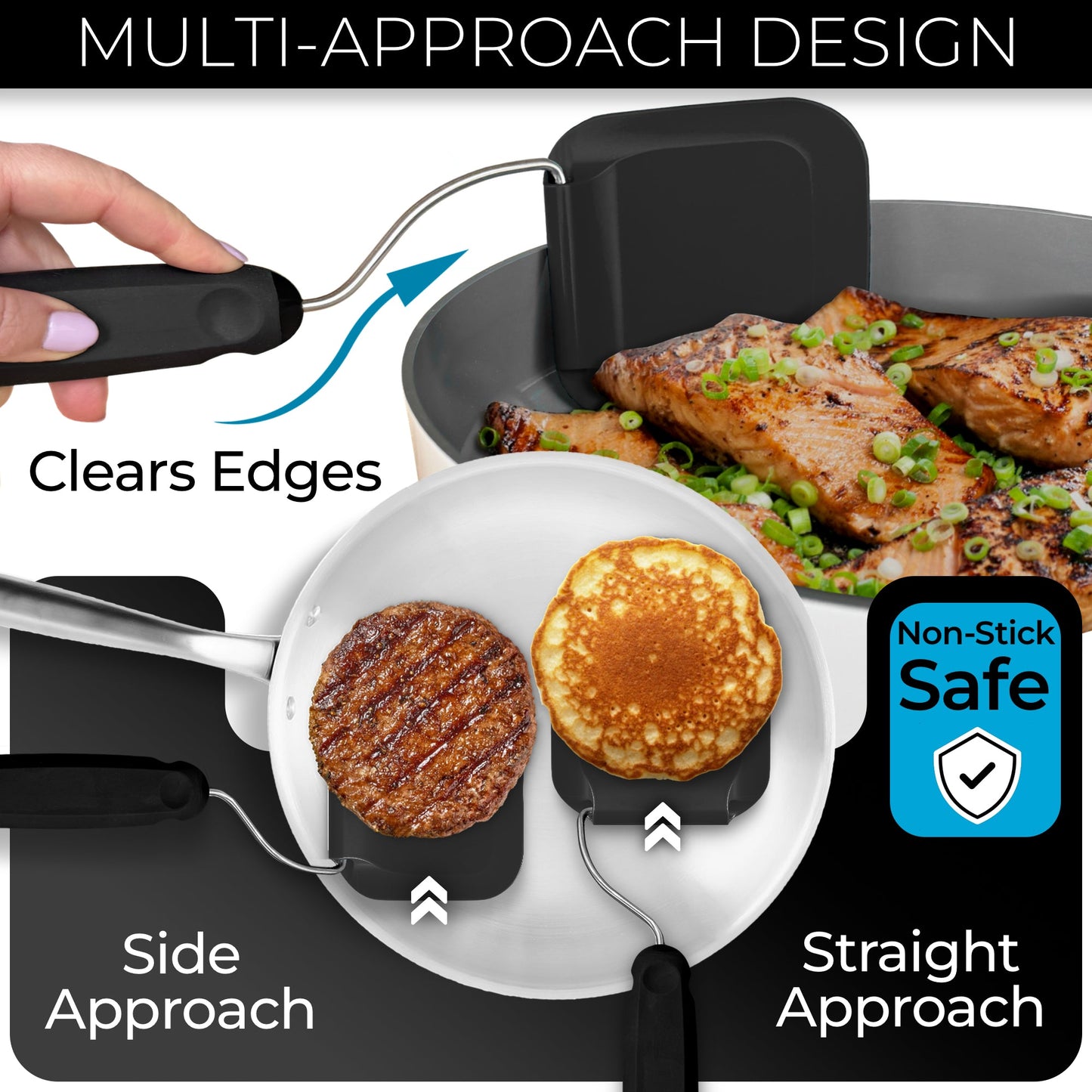 Adjustable Position Spatula — One Tool, Every Angle