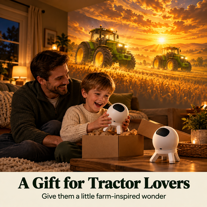 🚜 Tractor & Farm Scene Room Projector – Wall & Ceiling Décor for Tractor Lovers！！！