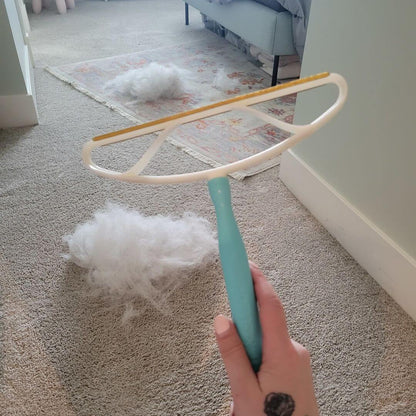 Stop Fighting Pet Hair Every Day-One simple swipe removes the fur your lint rollers and vacuum can't reach.