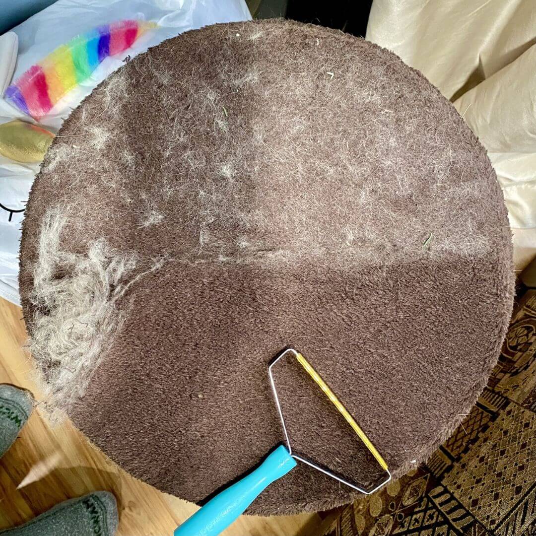 Stop Fighting Pet Hair Every Day-One simple swipe removes the fur your lint rollers and vacuum can't reach.