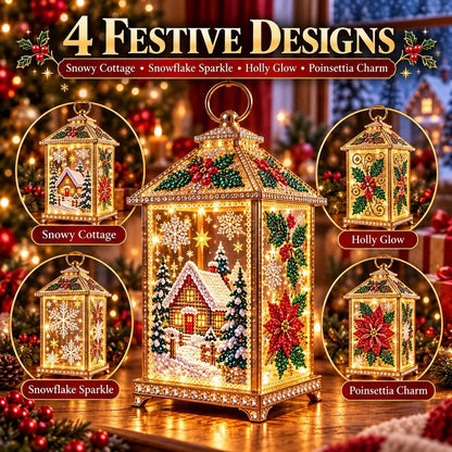 ⏳ Last Day 50% OFF-🌟DIY Light-Up Diamond Art Lantern