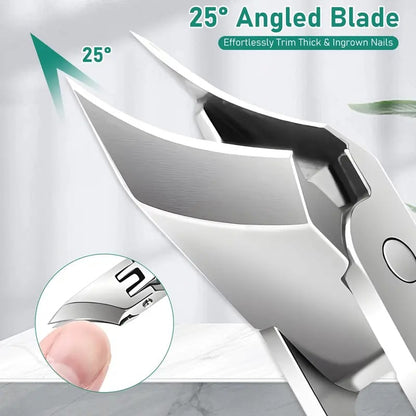 🦅 Eagle Beak Nail Clippers – Arthritis-Friendly for Thick Nails