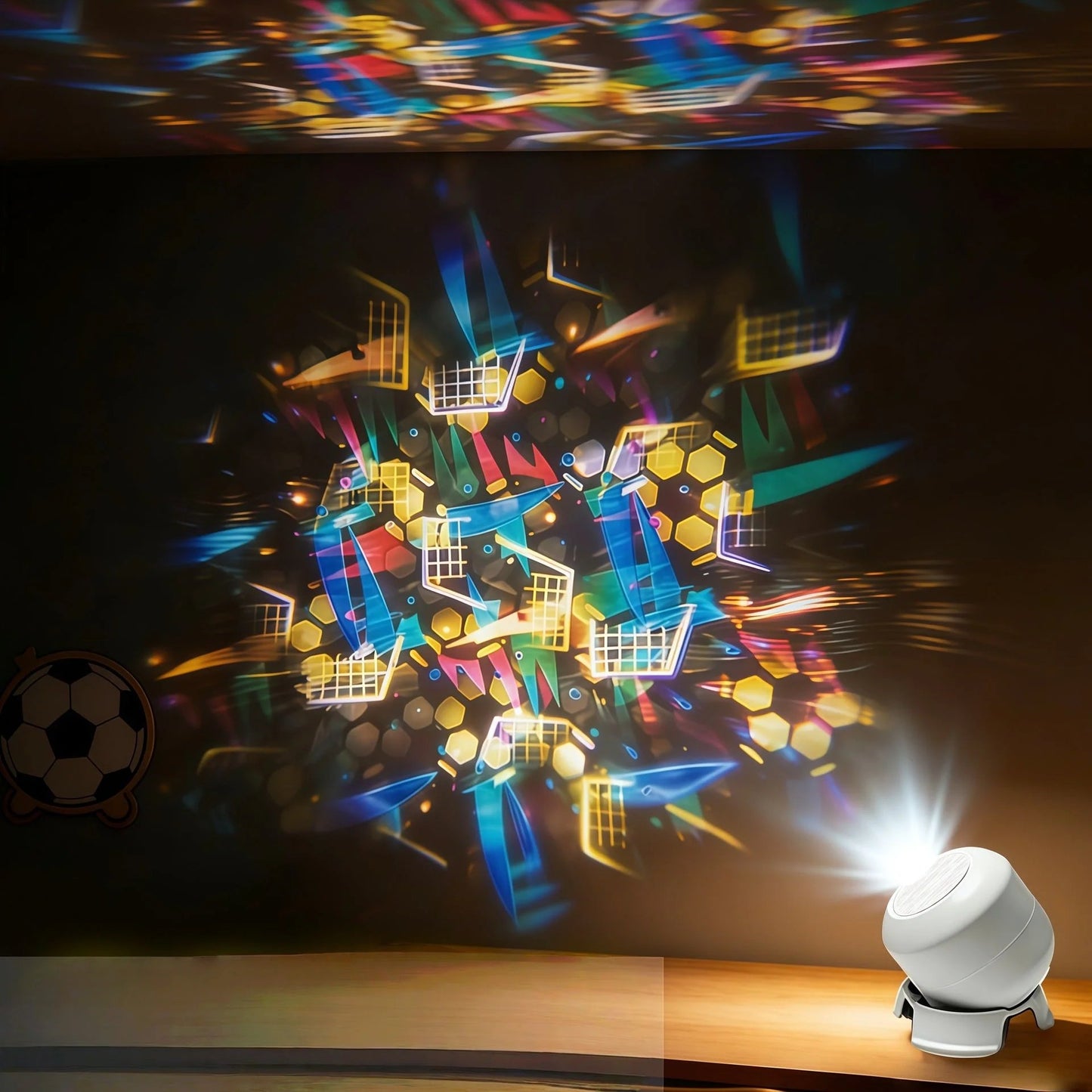 Multi-Themes Dynamic Rotating Ocean Projection Night Light