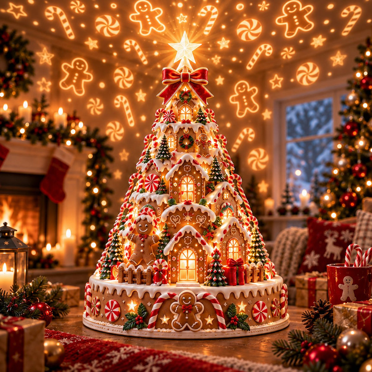 🏆 49% OFF Today --🎄MerryRealm™ Christmas Village Decorative Lights