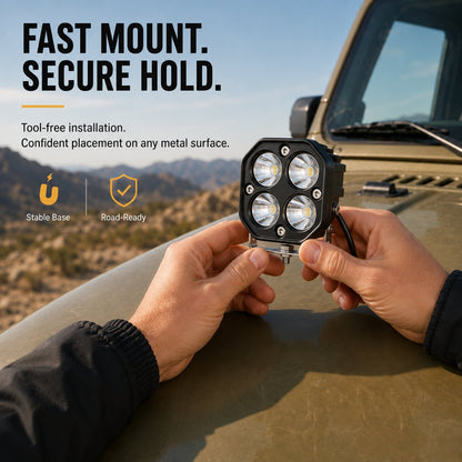 🏕️ Omni-Directional Magnetic LED Pod Ligh