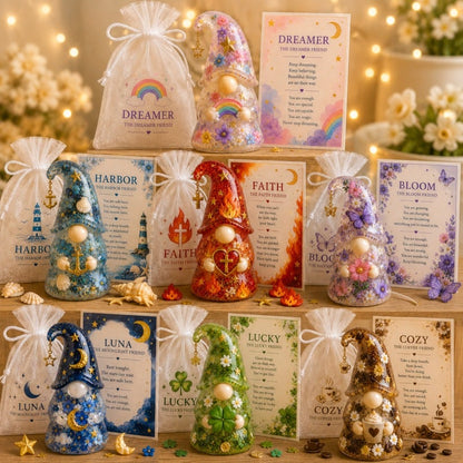 🔥Last Day Buy 3 Get 1 Free🌟Emotional Support Encouragement Gnome Set