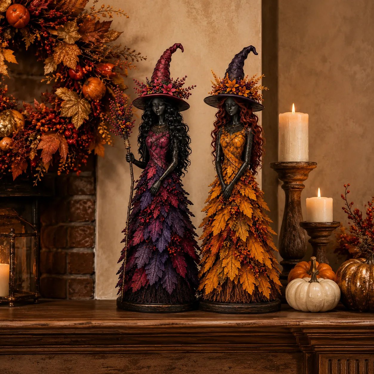 🧙New Arrivals 49% OFF-2026 Enchanted Autumn Witch Figurine