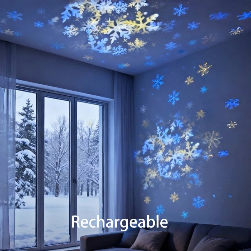 Multi-Themes Dynamic Rotating Ocean Projection Night Light