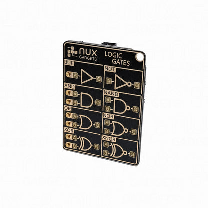 🧠 Logic Gates Trainer Card Pro – Interactive Digital Logic Learning Gadget