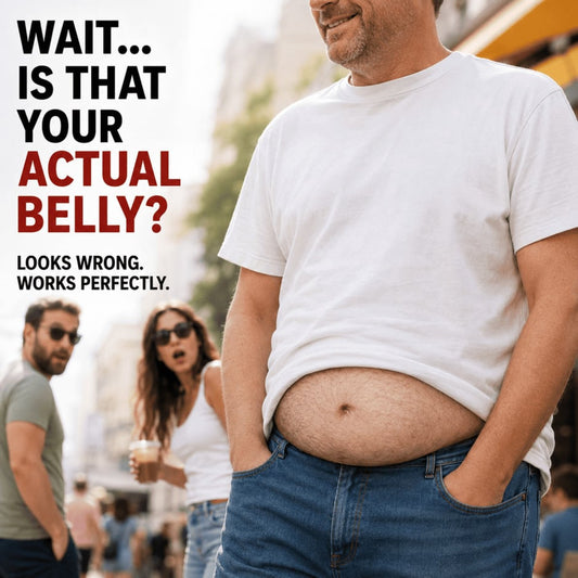 ⏳ Last day 50% OFF –🤯BellyTrap™ Realistic Belly Fanny Pack