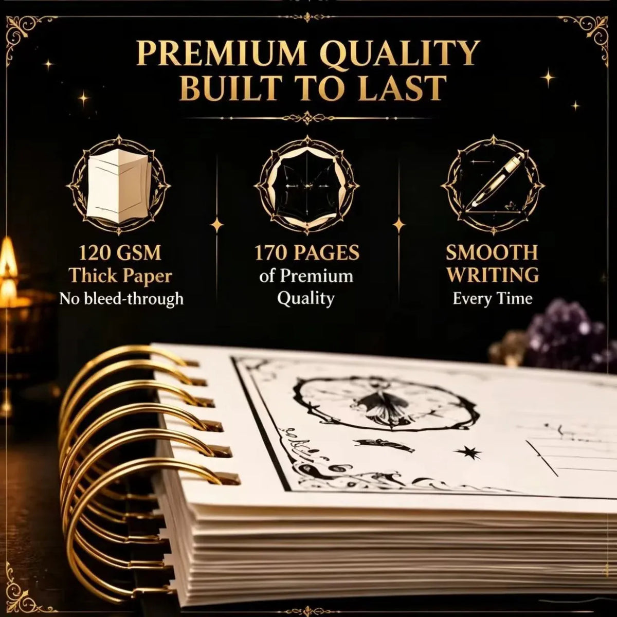 Waiting for the Night: The Witching Hour 2027 Weekly Planner