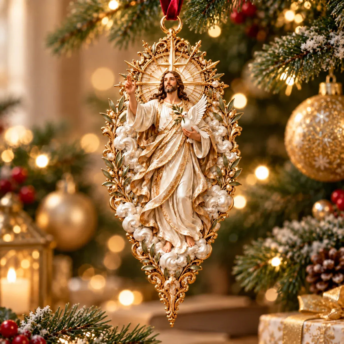 ⏳ Last Day 49% OFF – ✝️ Sacred Christmas Ornament Collection