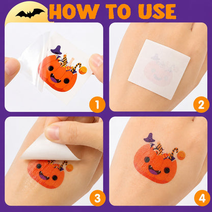 🎃✨ Spooky Glow Tattoos – Halloween Temporary Body Art That Lights Up The Night