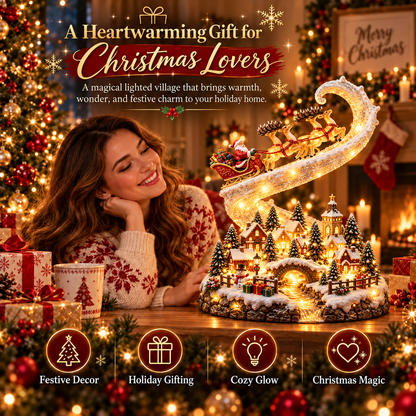 🔥 LAST DAY 49% OFF 🔥🎄 Fantasy Christmas Lights™ Town