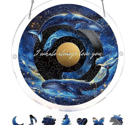 🔥LAST DAY SPECIAL PRICE☀️🛍️Acrylic Jigsaw Puzzle Suncatcher