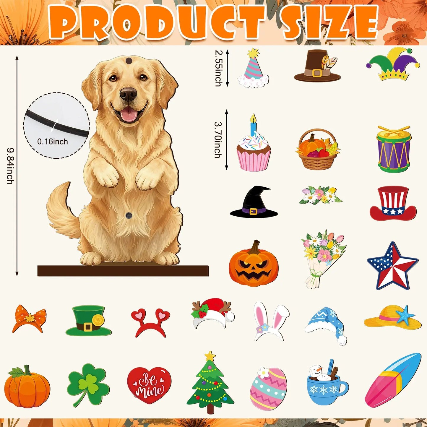 Hot Sale🔥Cute Animals Sign Easter Gift Cat Wooden Sign Desk Decor