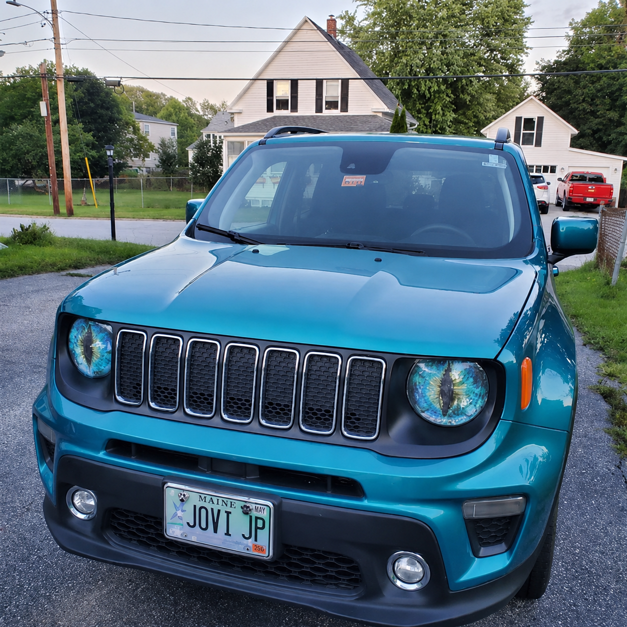 🔥Summer Hot Sale 49% OFF👹 Beast Eyes Aggressive Headlight Decals（1 Pair）
