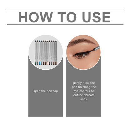 🔥[24H Lock]1440-Minute Smudge-Proof Eyeliner