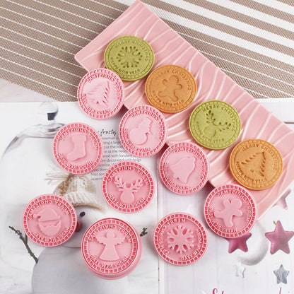 🎄🍪 Holiday Baking Shape Collection – Festive Cookie Molds for Family Christmas Fun