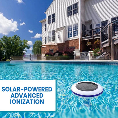 🔥 HOT SALE 🔥📢📢49% OFF !! ⏰Solar Pool Ionizer For Crystal Clear Water