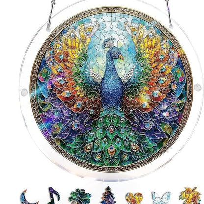 🔥LAST DAY SPECIAL PRICE☀️🛍️Acrylic Jigsaw Puzzle Suncatcher