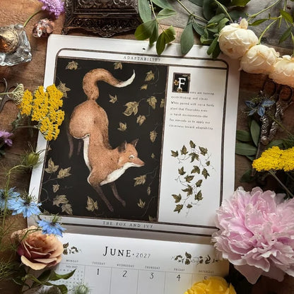 🌙Woodland Wardens 2027 Nature-Inspired Planner 🌿🦊–A Year of Nature's Wisdom & Intention