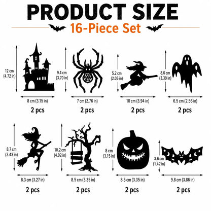 🎃 Halloween Flash Sale 50% OFF – LED Silhouette Wall Light Stickers