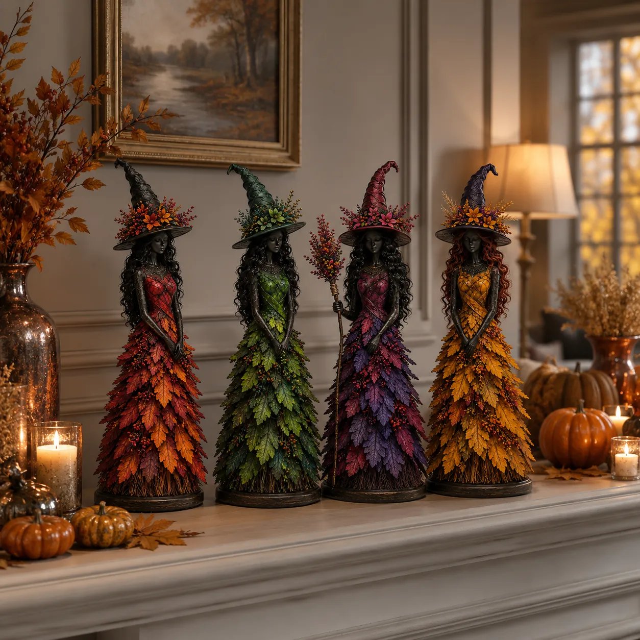 🧙New Arrivals 49% OFF-2026 Enchanted Autumn Witch Figurine