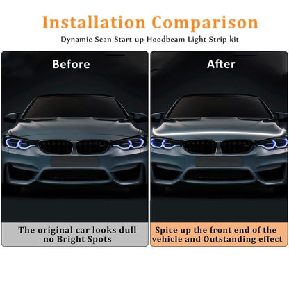 🔥HOT SALE 49% OFF🔥🚗High Brightness Automotive Hood Gap LED Strip - Ambient Lighting Package