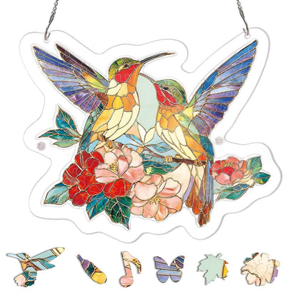 🔥LAST DAY SPECIAL PRICE☀️🛍️Acrylic Jigsaw Puzzle Suncatcher
