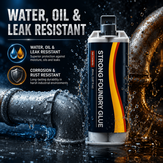 🔥 Industrial Waterproof High Temp Metal Repair Foundry Glue ⚙️
