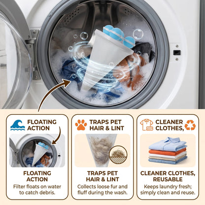 🎁Hot Sale Promotion 49% OFF🎁 3 Counts Washing Machine Filter Bag