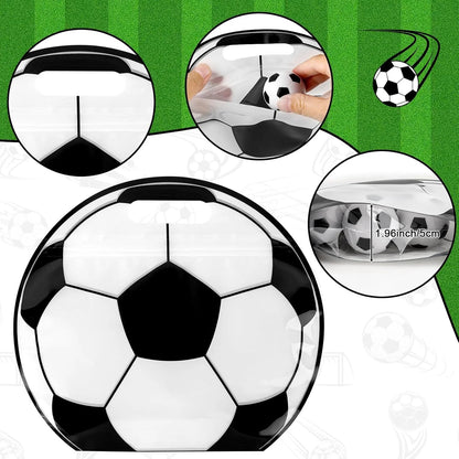 🎒⚽  Soccer Party Favor Bags with Handles – Football Treat Bags for Birthdays, Team Parties & World Cup Celebrations 🎉