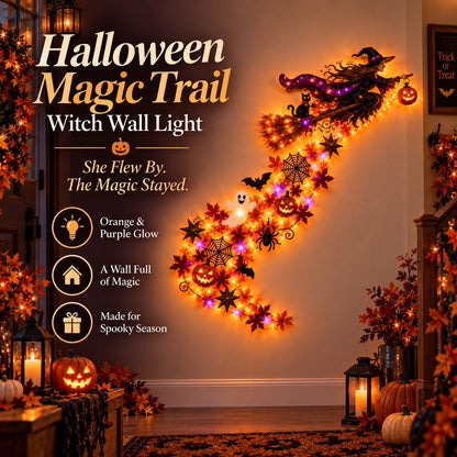 ⏰ LAST DAY 49% OFF -🎃 Halloween Magic Trail Wall Light Collection
