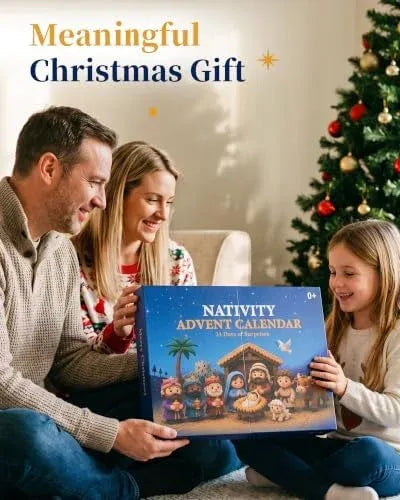 ⏳ Last Day 50% OFF-✝️🌟 Journey to Bethlehem™ — 24 Days of the Nativity Advent Calendar🙏
