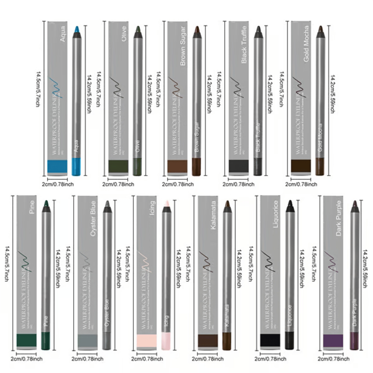 🔥[24H Lock]1440-Minute Smudge-Proof Eyeliner