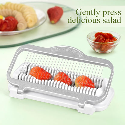 🏡🔥Multi-Purpose Egg & Banana Slicer – Larger Size Kitchen Cutter Tool