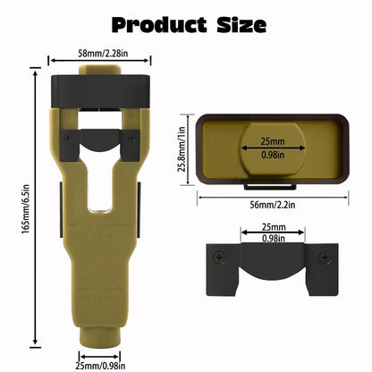🔥LAST DAY 49% OFF - 🛠️Door Latch Mortise Tool For Use With 1-3/4" or 1-3/8" Thick Door