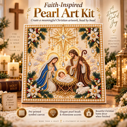 🙏✝️DIY Christian Pearl Artwork Kit