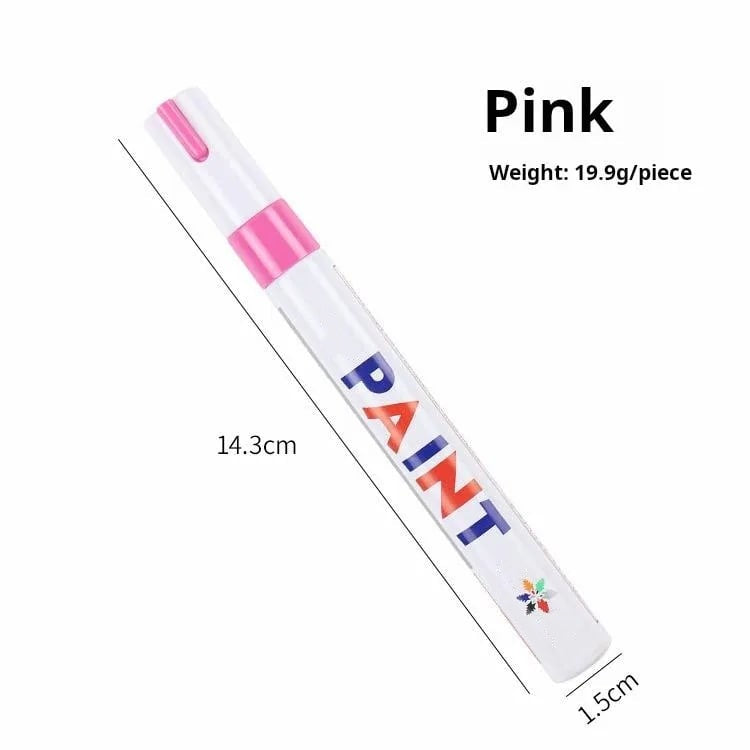 Oil-Based Tire Lettering & DIY Detail Pen Waterproof | Quick-Dry | Permanent