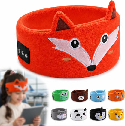 Kids Wireless Headphones, Over Ear Headphones for Children & Toddlers, with Thin Speakers & Super Soft Fleece Headband
