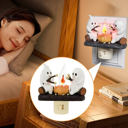 Ghost Campfire: Exclusive Flickering Nightlight 2026 👻🔥