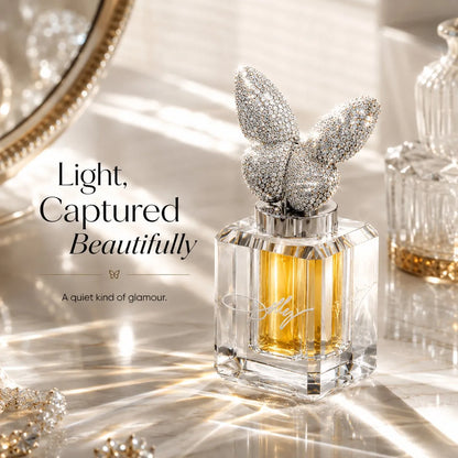 🦋 Crystal Butterfly Fragrance – Jewel-Inspired Luxury Perfume with Sculptural Butterfly Bottle