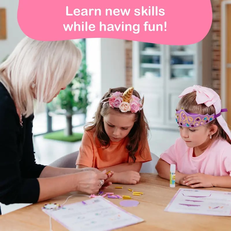 🎨 Craftikit 20 Crafts in a Box – Easy Low-Mess Paper Craft Kit for Kids Ages 3–8 ✂️✨