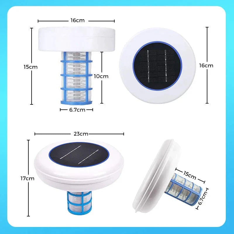🔥 HOT SALE 🔥📢📢49% OFF !! ⏰Solar Pool Ionizer For Crystal Clear Water