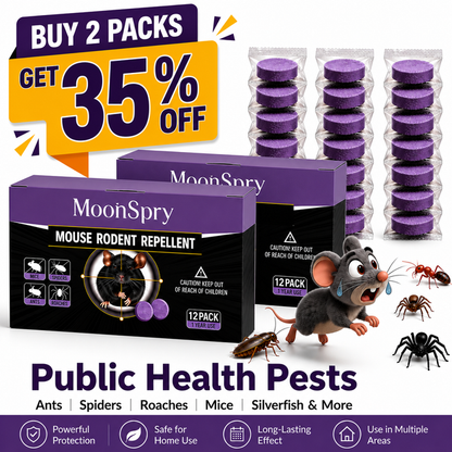 ✅ 10,000+ Happy Customers 🐭 All-Natural Peppermint & Cinnamon Pest & Rodent Repellent Pucks 🕷️🐍