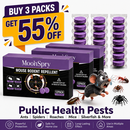 ✅ 10,000+ Happy Customers 🐭 All-Natural Peppermint & Cinnamon Pest & Rodent Repellent Pucks 🕷️🐍