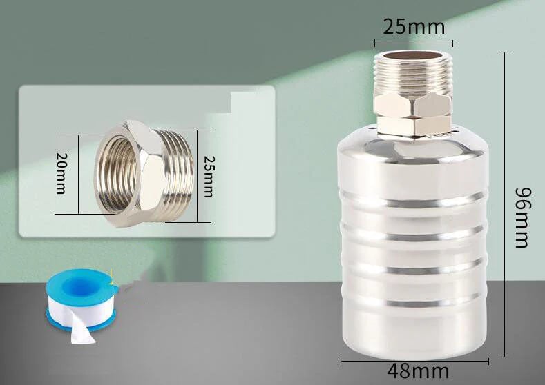 🌊💦 304 Stainless Steel Automatic Float Valve for Water Tank🚰