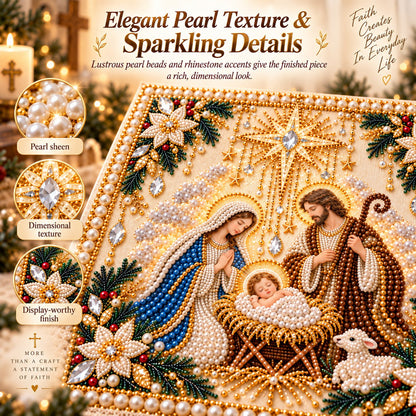 🙏✝️DIY Christian Pearl Artwork Kit