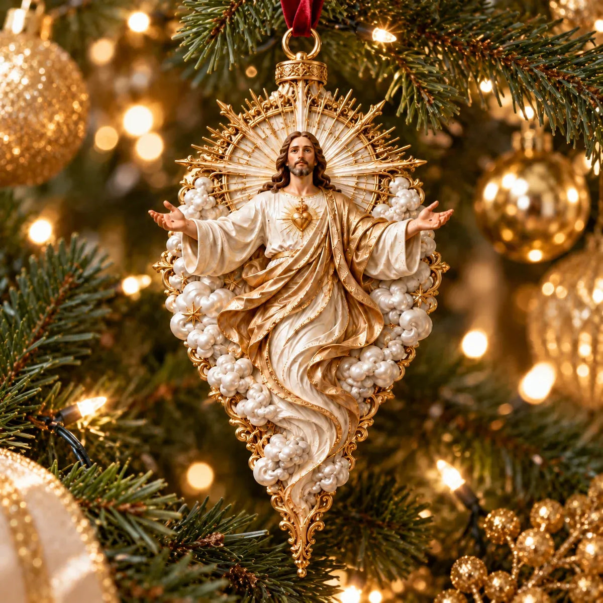⏳ Last Day 49% OFF – ✝️ Sacred Christmas Ornament Collection